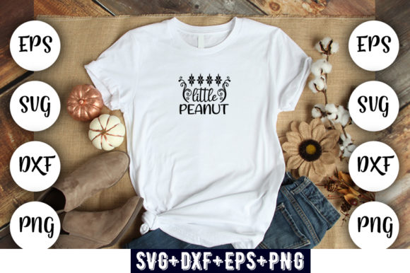 Baby Funny Little Peanut Graphics for T-Shirt Designs