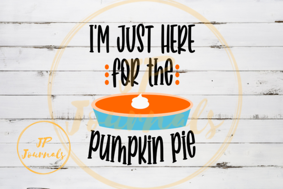 Fun Thanksgiving Pumpkin Pie SVG