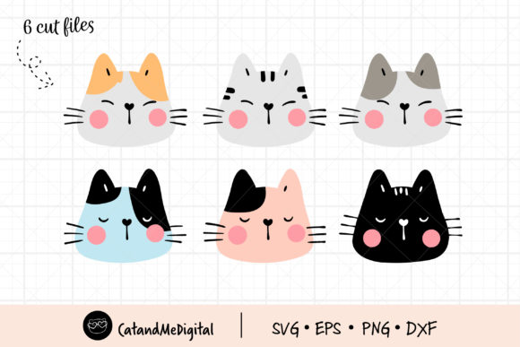 Funny Cats Graphics for Playful Branding